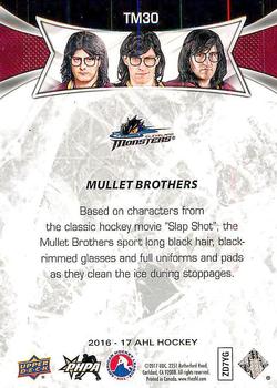2016-17 Upper Deck AHL - Team Mascots #TM30 Mullet Brothers Back