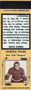 1934-36 Diamond Matchbooks (Tan 2) #NNO Harold Starr Front