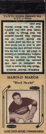 1935-36 Diamond Matchbooks (Tan 3) #NNO Harold 