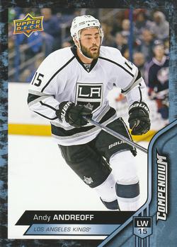 2016-17 Upper Deck Compendium - Blue #128 Andy Andreoff Front