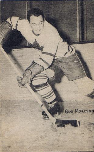1948-52 Exhibits Canadian #NNO Gus Mortson Front
