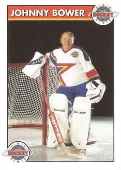 1992-93 Zellers Masters of Hockey #NNO Johnny Bower Front
