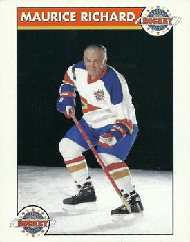 1992-93 Zellers Masters of Hockey #NNO Maurice Richard Front