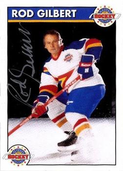 1992-93 Zellers Masters of Hockey - Signature Series #NNO Rod Gilbert Front