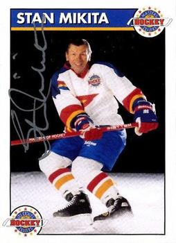 1992-93 Zellers Masters of Hockey - Signature Series #NNO Stan Mikita Front