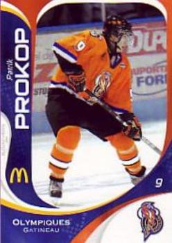 2007-08 Extreme Gatineau Olympiques (QMJHL) #7 Patrik Prokop Front