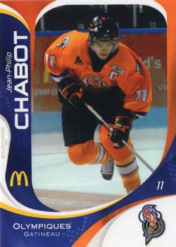 2007-08 Extreme Gatineau Olympiques (QMJHL) #8 Jean-Philipp Chabot Front