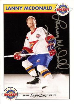 1994-95 Zellers Masters of Hockey - Signature Series Yellow #NNO Lanny McDonald Front