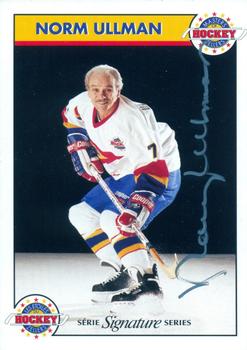 1994-95 Zellers Masters of Hockey - Signature Series Yellow #NNO Norm Ullman Front