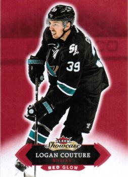 2016-17 Fleer Showcase - Red Glow #41 Logan Couture Front