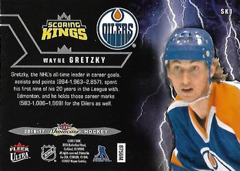 2016-17 Fleer Showcase - Ultra Scoring Kings #SK1 Wayne Gretzky Back