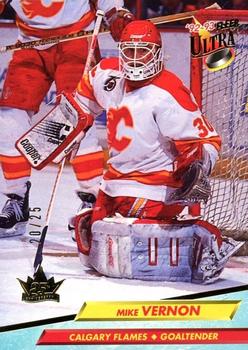 2016-17 Fleer Showcase - 25th Anniversary Stamped 1992-93 Ultra Buyback #31 Mike Vernon Front
