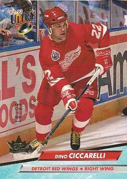 2016-17 Fleer Showcase - 25th Anniversary Stamped 1992-93 Ultra Buyback #283 Dino Ciccarelli Front