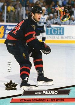 2016-17 Fleer Showcase - 25th Anniversary Stamped 1992-93 Ultra Buyback #365 Mike Peluso Front