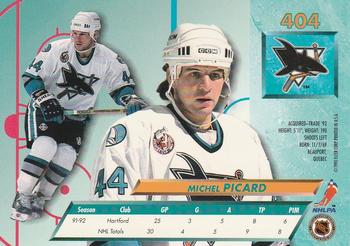 2016-17 Fleer Showcase - 25th Anniversary Stamped 1992-93 Ultra Buyback #404 Michel Picard Back