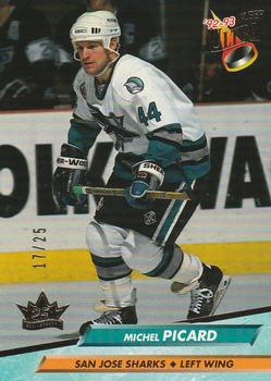 2016-17 Fleer Showcase - 25th Anniversary Stamped 1992-93 Ultra Buyback #404 Michel Picard Front