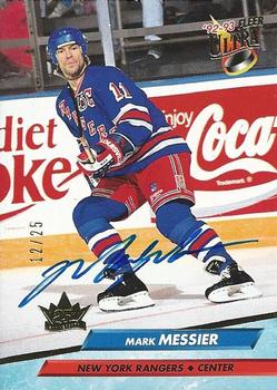 2016-17 Fleer Showcase - 25th Anniversary Stamped 1992-93 Ultra Buyback Autograph #139 Mark Messier Front