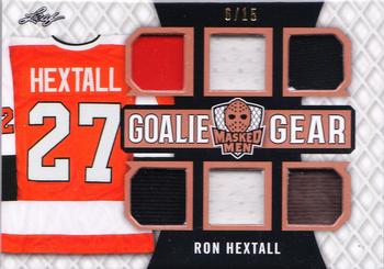 2017 Leaf Masked Men - Goalie Gear Relics #GG-23 Ron Hextall Front