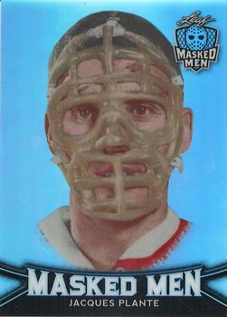 2017 Leaf Masked Men - Masked Men Metal #16 Jacques Plante Front