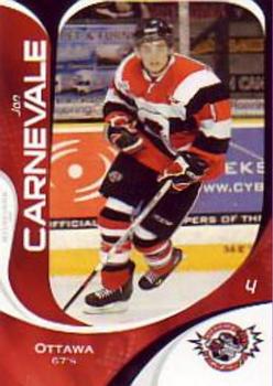 2007-08 Extreme Ottawa 67's (OHL) #4 Jon Carnevale Front
