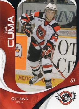2007-08 Extreme Ottawa 67's (OHL) #7 Tyler Cuma Front