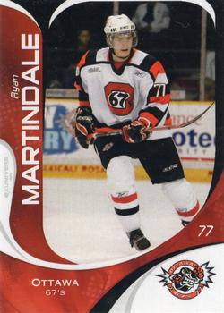 2007-08 Extreme Ottawa 67's (OHL) #13 Ryan Martindale Front