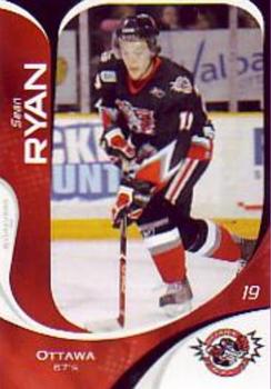 2007-08 Extreme Ottawa 67's (OHL) #20 Sean Ryan Front