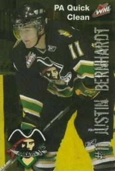 2007-08 Prince Albert Raiders (WHL) #NNO Justin Bernhardt Front