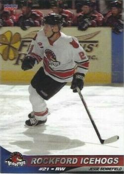 2006-07 Choice Rockford IceHogs (UHL) #NNO Jesse Bennefield Front