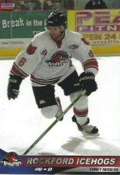 2006-07 Choice Rockford IceHogs (UHL) #NNO Corey Hessler Front