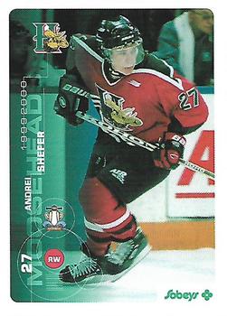 1999-00 Halifax Mooseheads (QMJHL) #NNO Andrei Shefer Front