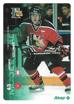 1999-00 Halifax Mooseheads (QMJHL) #NNO Jasmin Gelinas Front