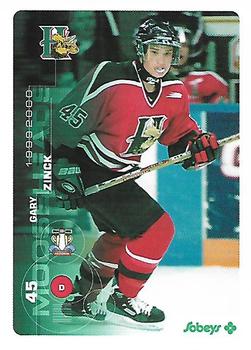 1999-00 Halifax Mooseheads (QMJHL) #NNO Gary Zinck Front