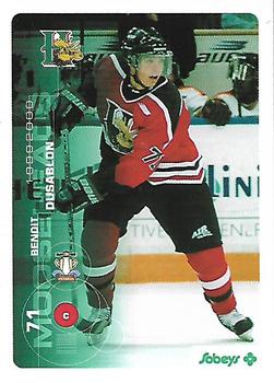 1999-00 Halifax Mooseheads (QMJHL) #NNO Benoit Dusablon Front