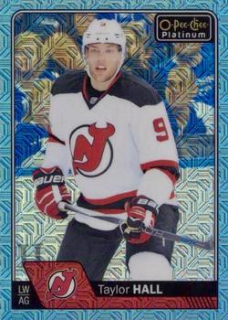 2016-17 O-Pee-Chee Platinum - Ice Blue Traxx #37 Taylor Hall Front