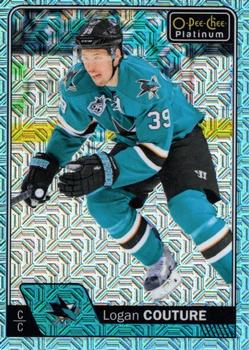 2016-17 O-Pee-Chee Platinum - Ice Blue Traxx #42 Logan Couture Front