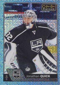 2016-17 O-Pee-Chee Platinum - Ice Blue Traxx #65 Jonathan Quick Front