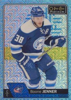 2016-17 O-Pee-Chee Platinum - Ice Blue Traxx #99 Boone Jenner Front