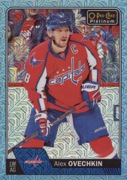 2016-17 O-Pee-Chee Platinum - Ice Blue Traxx #100 Alex Ovechkin Front