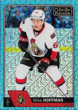 2016-17 O-Pee-Chee Platinum - Ice Blue Traxx #142 Mike Hoffman Front
