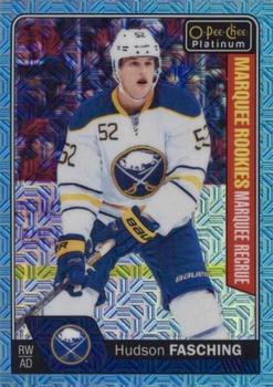 2016-17 O-Pee-Chee Platinum - Ice Blue Traxx #165 Hudson Fasching Front