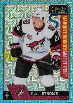 2016-17 O-Pee-Chee Platinum - Ice Blue Traxx #166 Dylan Strome Front