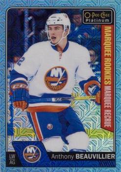 2016-17 O-Pee-Chee Platinum - Ice Blue Traxx #171 Anthony Beauvillier Front