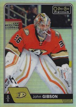 2016-17 O-Pee-Chee Platinum - Rainbow #74 John Gibson Front