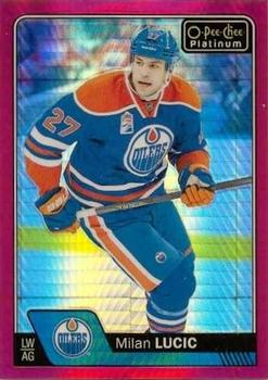 2016-17 O-Pee-Chee Platinum - Red Prism #78 Milan Lucic Front