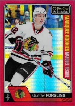 2016-17 O-Pee-Chee Platinum - Red Prism #183 Gustav Forsling Front