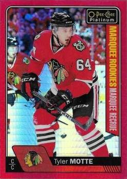 2016-17 O-Pee-Chee Platinum - Red Prism #193 Tyler Motte Front