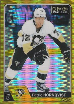 2016-17 O-Pee-Chee Platinum - Seismic Gold #84 Patric Hornqvist Front