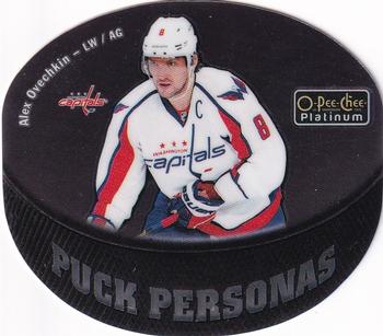 2016-17 O-Pee-Chee Platinum - Puck Personas Die Cuts #PP-10 Alex Ovechkin Front