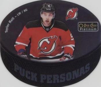 2016-17 O-Pee-Chee Platinum - Puck Personas Die Cuts #PP-15 Taylor Hall Front